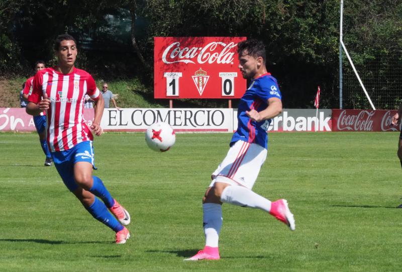 Sporting B 1 - 0 Oviedo B, en imágenes