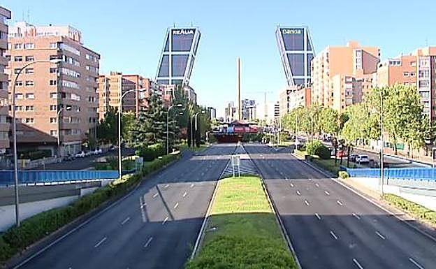 El Madrid deshabitado de agosto