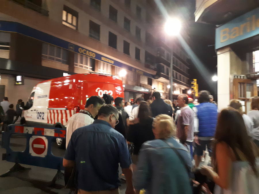Amplio dispositivo de seguridad para la noche grande de Gijón