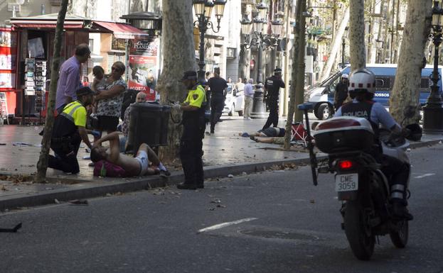 El horror en el centro de Barcelona