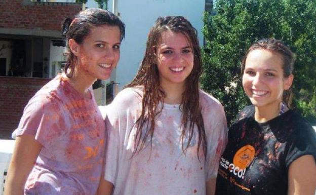 Foto cedida por la 'chica de la Tomatina' a Eva Casado.