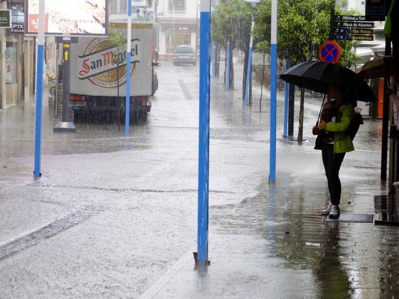 Las fuertes lluvias provocan inundaciones en Llanes