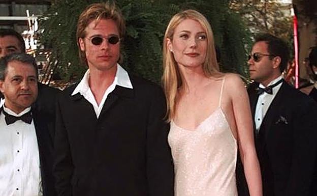 Gwyneth Paltrow y Brad Pitt.