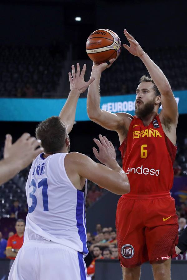 España ha pasado por encima de la República Checa en el segundo partido del Eurobasket. 