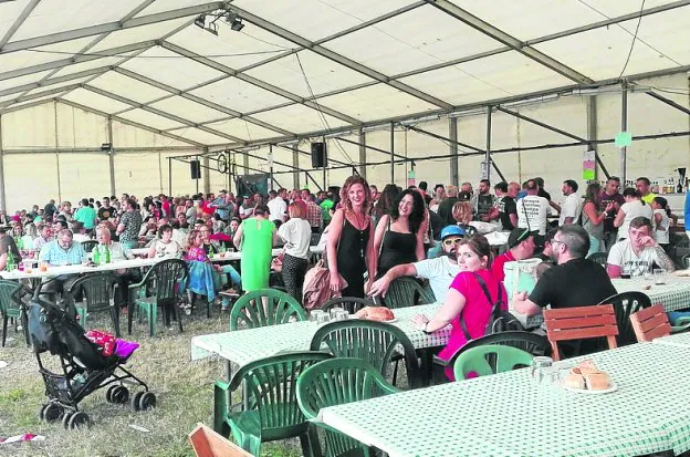 Paella y bici en las fiestas de Cardo
