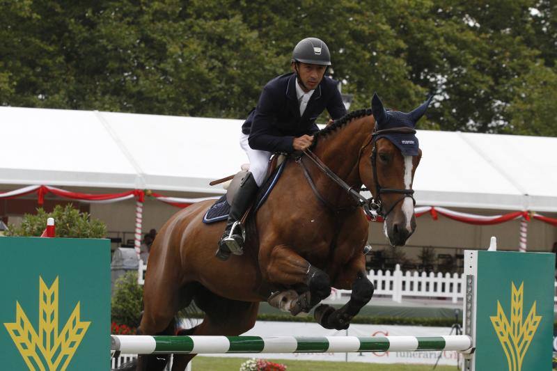 Triunfo del australiano Rowan Willis en la prueba grande del Concurso Hípico de Las Mestas