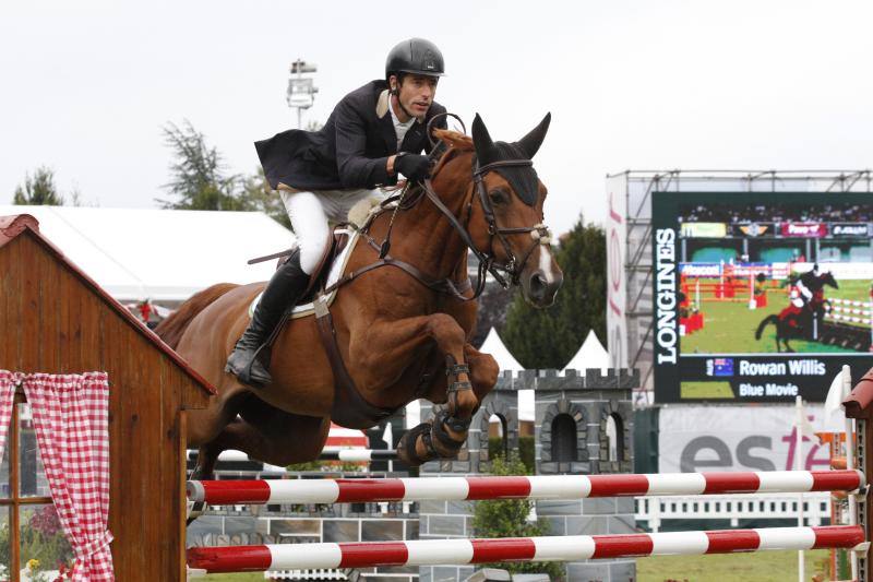 Triunfo del australiano Rowan Willis en la prueba grande del Concurso Hípico de Las Mestas