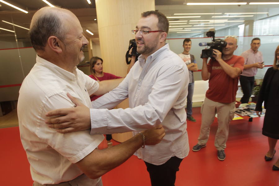 Adrián Barbón y José María Pérez contraponen sus programas para optar a la Secretaría General del PSOE asturiano