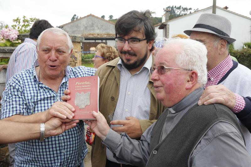 Fiesta en Poreñu, Pueblo Ejemplar de Asturias 2017