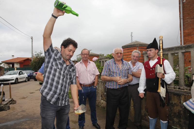 Fiesta en Poreñu, Pueblo Ejemplar de Asturias 2017