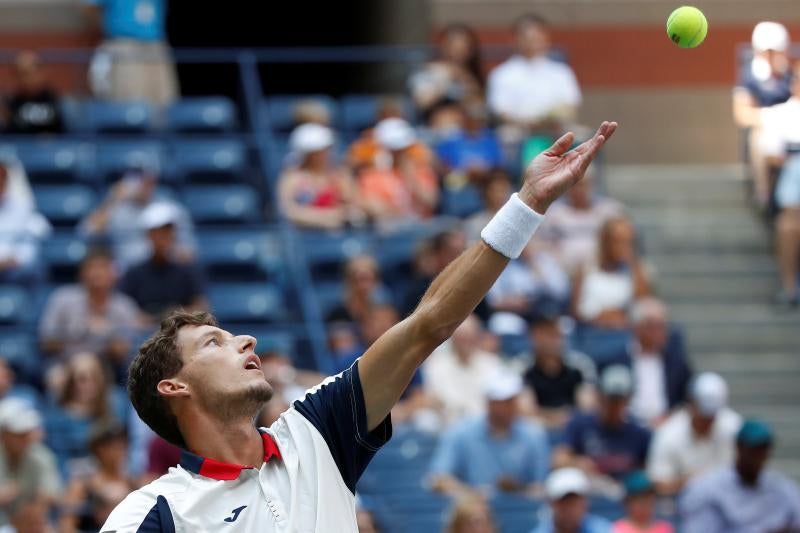 El gijonés, duodécimo cabeza de serie, debutará en la penúltima ronda del Grand Slam contra el vencedor del encuentro entre el estadounidense Sam Querrey y el surafricano Kevin Anderson
