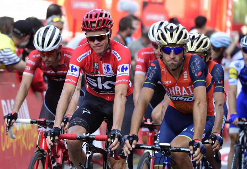 Las mejores imágenes de la primera etapa de La Vuelta en Asturias