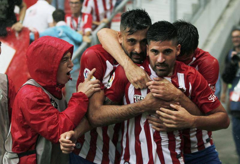 Las imágenes del derbi asturiano, Sporting - Oviedo