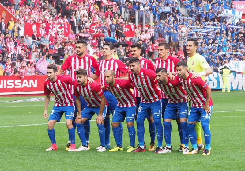 Las imágenes del derbi asturiano, Sporting - Oviedo