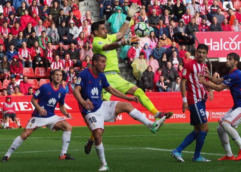 Las imágenes del derbi asturiano, Sporting - Oviedo