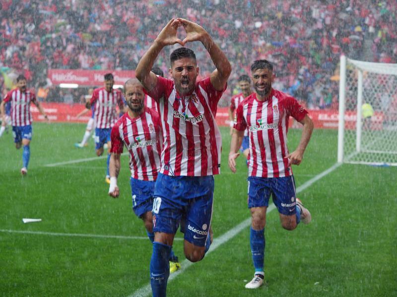 Las imágenes del derbi asturiano, Sporting - Oviedo