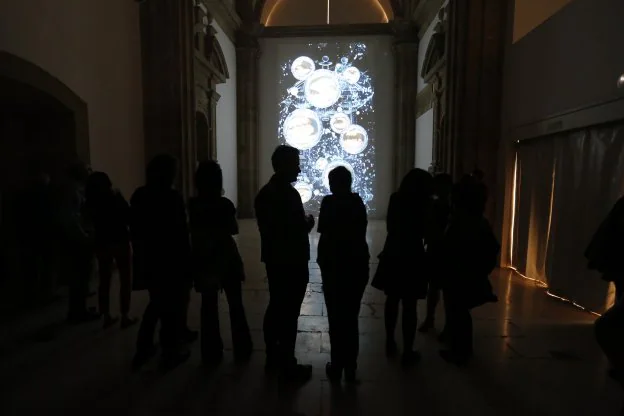 La instalación de Núñez en el gijonés Museo Barjola. 