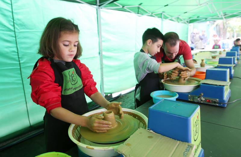 El Parque de San Francisco en Oviedo se llena de actividades para los más pequeños por San Mateo