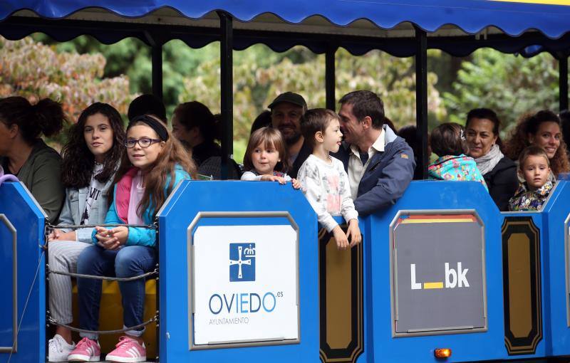El Parque de San Francisco en Oviedo se llena de actividades para los más pequeños por San Mateo