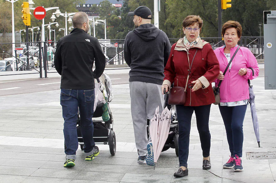 En Gijón fueron necesarios los abrigos.