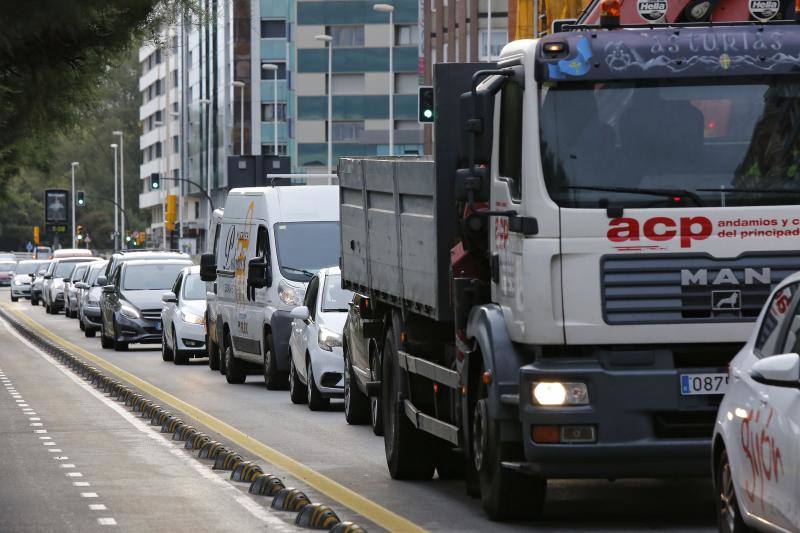 Gijón corta varias de sus calles en el &#039;Día sin coche&#039;