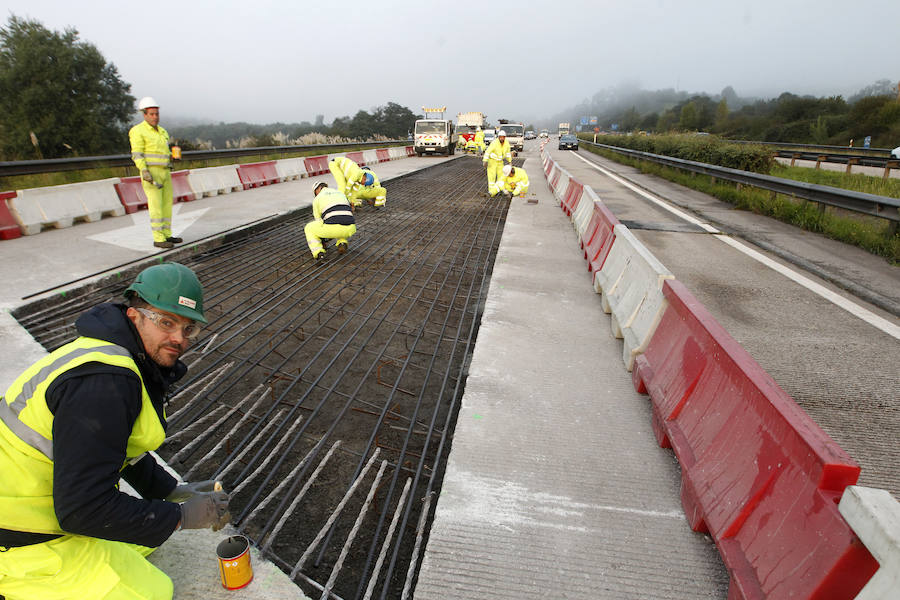 Primera jornada de obras en la autopista &#039;Y&#039;