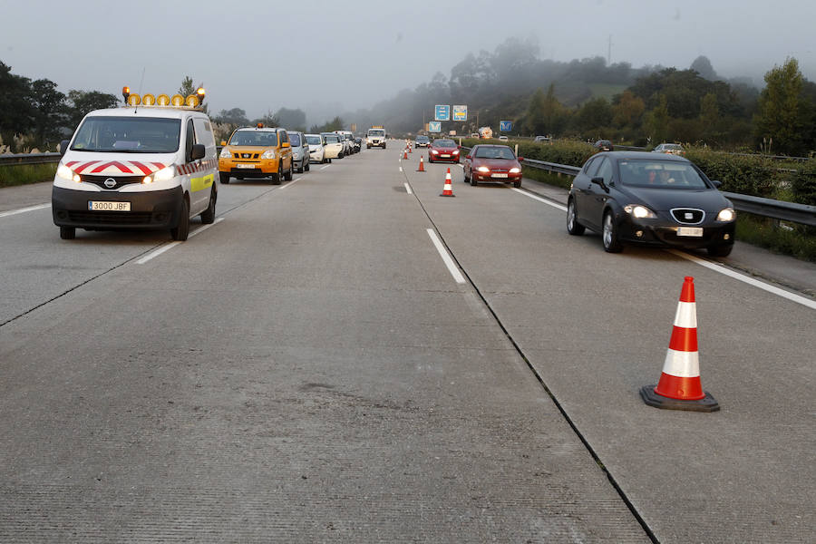 Primera jornada de obras en la autopista &#039;Y&#039;