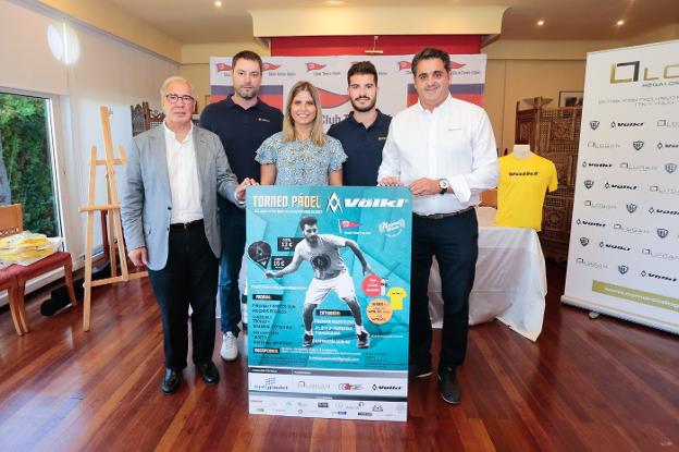 El pádel toma protagonismo en el Club de Tenis de Gijón
