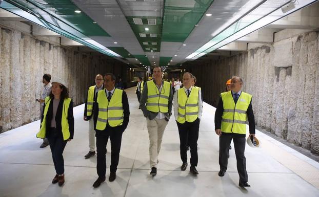Los trenes podrán circular bajo tierra en Langreo en marzo de 2019