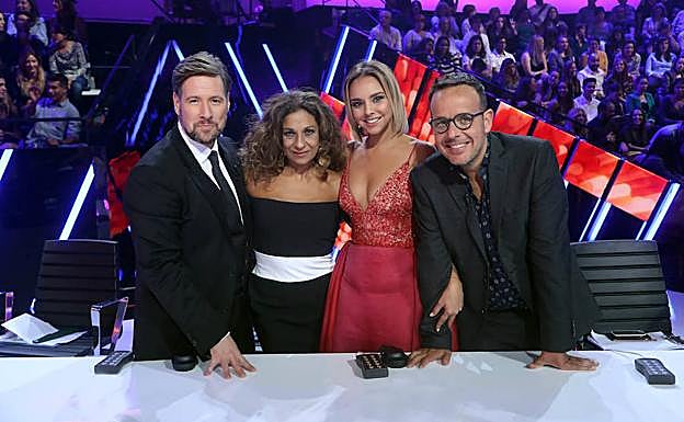 Imagen. Carlos latre, Lolita, Chenoa y Àngel Llàcer repiten en el jurado.