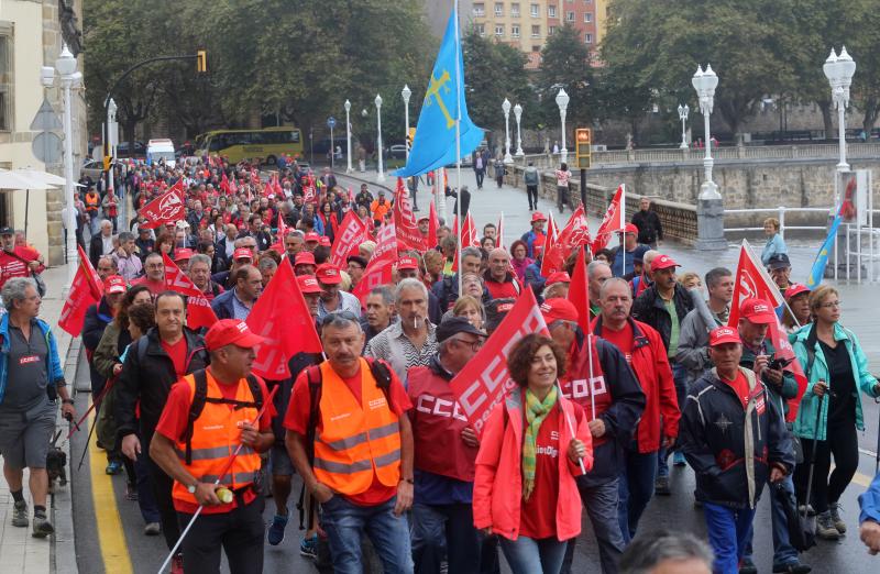 La primera etapa les llevará a Siero y el recorrido, durante el que se les unirán caminantes, finalizará con una gran manifestación, el día 9