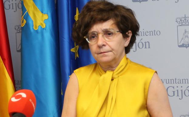 La edil Ana Castaño.