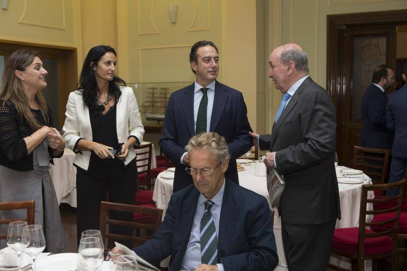 Javier Vega de Seoane, en el Fórum EL COMERCIO