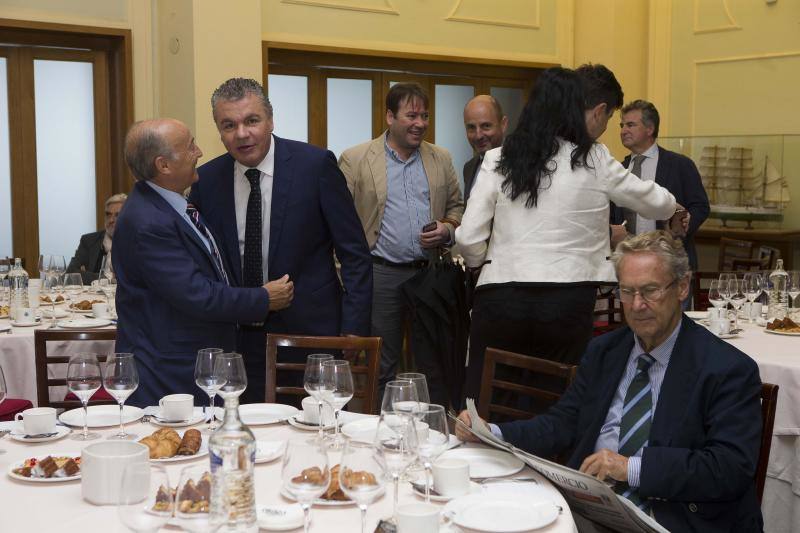 Javier Vega de Seoane, en el Fórum EL COMERCIO