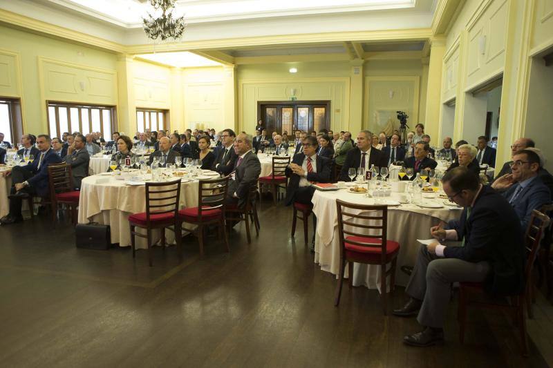 Javier Vega de Seoane, en el Fórum EL COMERCIO