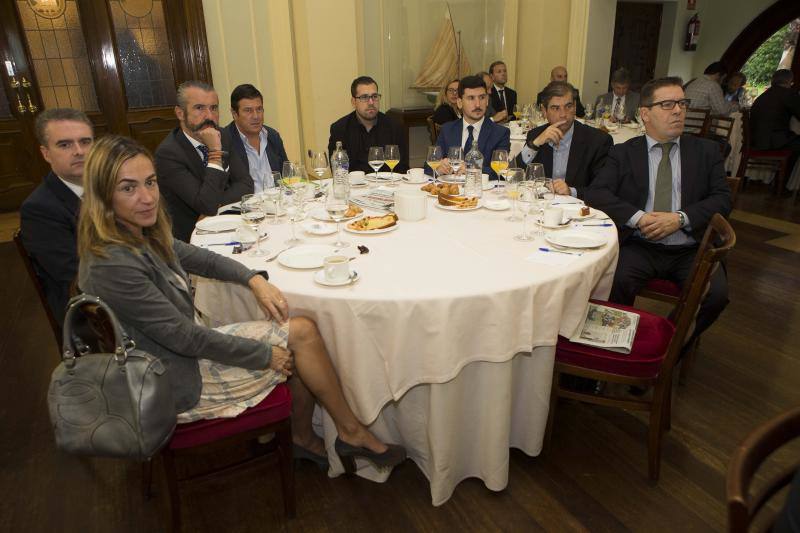 Javier Vega de Seoane, en el Fórum EL COMERCIO