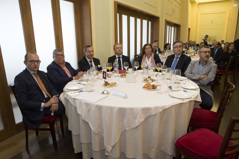 Javier Vega de Seoane, en el Fórum EL COMERCIO