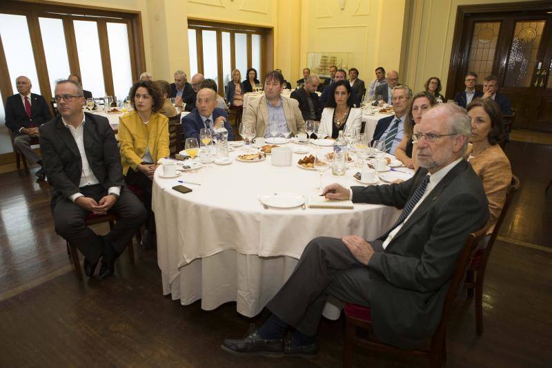 Javier Vega de Seoane, en el Fórum EL COMERCIO