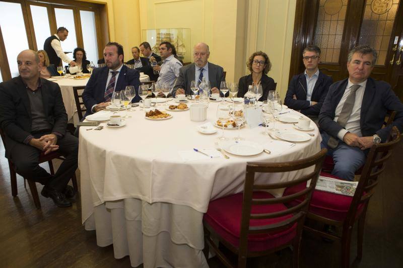 Javier Vega de Seoane, en el Fórum EL COMERCIO