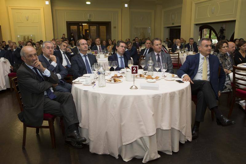 Javier Vega de Seoane, en el Fórum EL COMERCIO