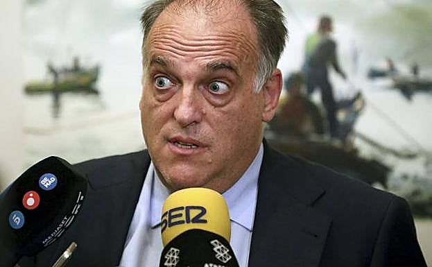 Javier Tebas. 