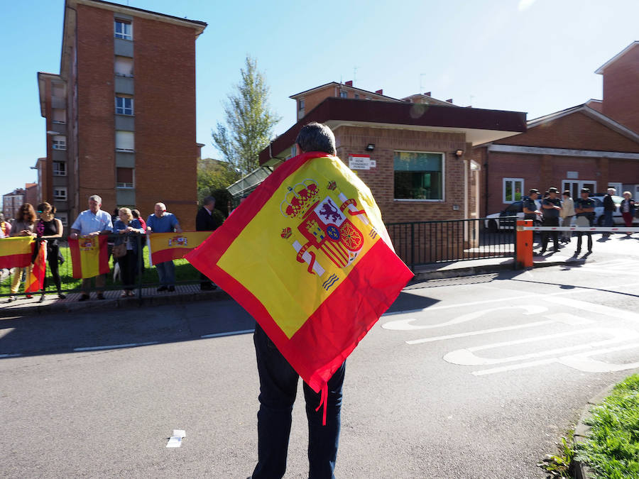 El desafío catalán llena Asturias de concentraciones