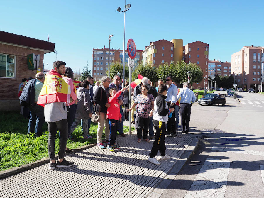 El desafío catalán llena Asturias de concentraciones