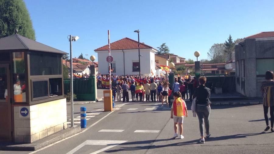 El desafío catalán llena Asturias de concentraciones