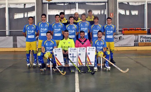 Plantilla del Asturhockey para la temporada 2017-2018. 