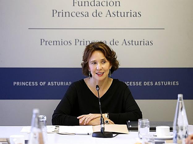 La directora de la Fundación Princesa presentó el programa. 