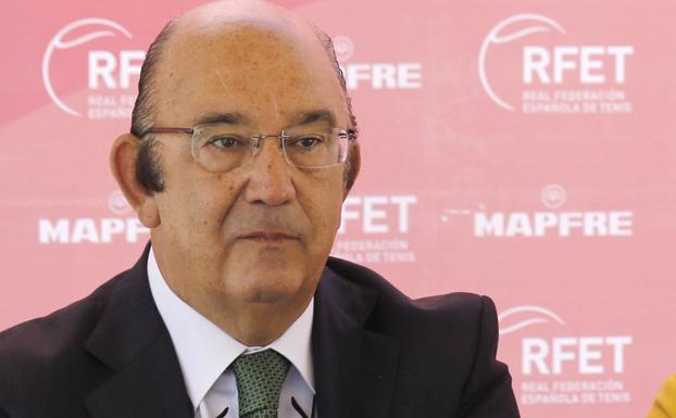 Miguel Díaz Román, presidente de la RFET. 