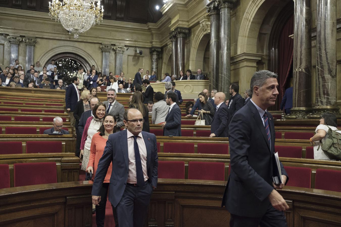 Del júbilo a las lágrimas entre los independentistas