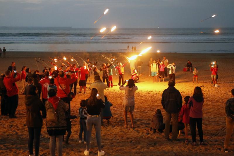 El equipo Arqueros Gigia, integrado por Vanesa Berdasco, Fernando Rodríguez y Manu Méndez, ganó en arco olímpico la 14 edición del Memorial José Fernández, que se celebró ayer en Gijón