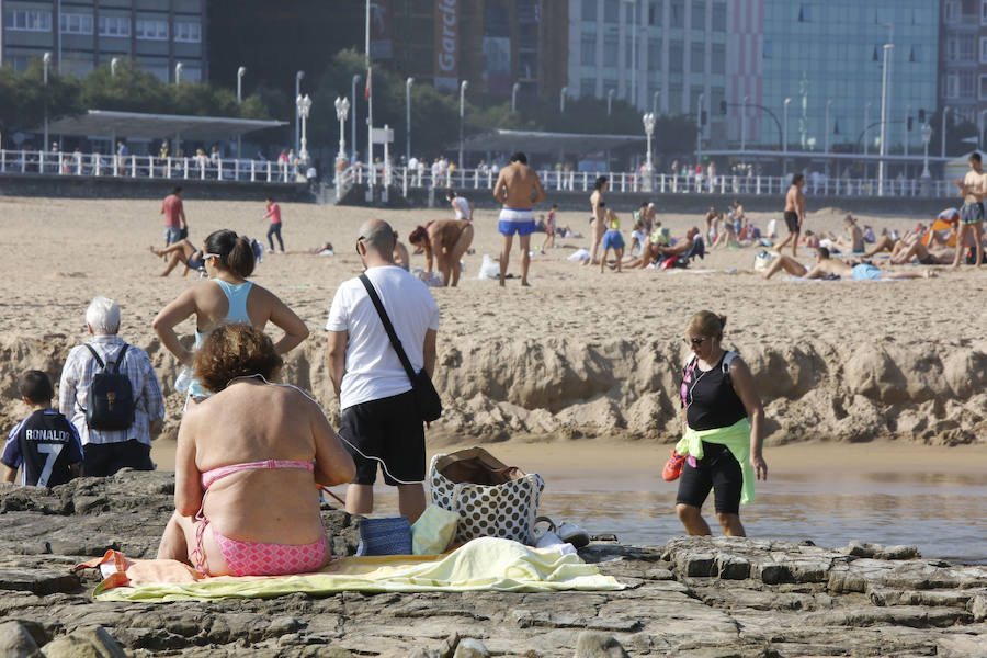 Asturias disfruta este fin de semana de un tiempo más propio del verano